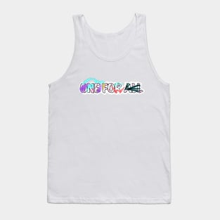 One For All Typography Tank Top